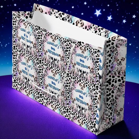 Schattigee Pastel Dalmatische Puppy Waterverf Verj Groot Cadeauzakje