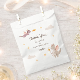 Schattigee Pastel Dragons Sterren Kinderen Verjaar Bedankzakje