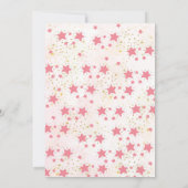 Schattigee Pastel Eenhoorn & Regenboog Eerste Verj Kaart (Achterkant)