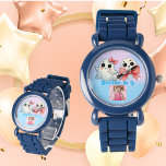 Schattigee Pastel Ghost Kinder horloge verjaardags<br><div class="desc">Verras je kleintje met deze Schattigee Pastel Ghost Kinder Watch, een schattig accessoire dat net zo praktisch is als leuk! Met een grillig ontwerp van pastelkleurige vriendelijke geesten, is dit horloge perfect voor het toevoegen van een vleugje spookachtige charme aan elke outfit. De zachte, verstelbare siliconenband zorgt voor een comfortabele...</div>
