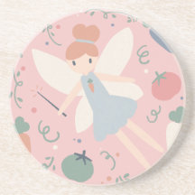 Schattigee Pastel Groente en Fruit Oogst Fairy