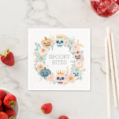 Schattigee Pastel Halloween Herfst Spooky Floral M Servet (Insitu)