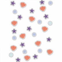 Schattigee Pastel Halloween Ocean Seashells & Zee