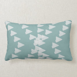 Schattigee Pastel Mint Abstracte Willekeurige Pijl Kussen
