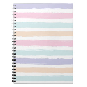 Schattigee pastel neon kleuren Waterverf Gradient Notitieboek