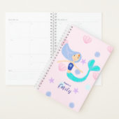 Schattigee Pastel Periwinkle Zeemeermin Princess Planner (Display)