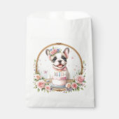 Schattigee Pastel Puppy Franse Bulldog - Verjaarda Bedankzakje (Voorkant)