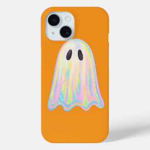 Schattigee Pastel Rainbow Ghost   Esthetisch spook iPhone 15 Case