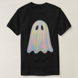 Schattigee Pastel Rainbow Ghost | Esthetisch spook T-shirt