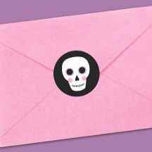 Schattigee Pastel schedel Halloween Verjaardag