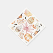 Schattigee Pastel Spooky Cupcakes Patroon Hallowee Servet (Hoek)