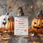 Schattigee Pastel Spooky Ghost Halloween Kids Verj Kaart