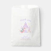 Schattigee Pastel Sprookjesachtige Dragon Unicorn Bedankzakje (Voorkant)