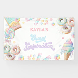 Schattigee Pastel Sweet Candyland Lollipop Girl Ve Spandoek