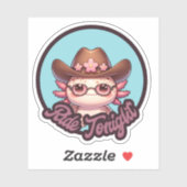 Schattigee Pastelaxolotls Nieuwe Design Vinyl St Sticker (Vel)