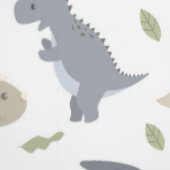 Schattigee pasteldinosaurus genderneutraal Baby kw Behang (Zoom)