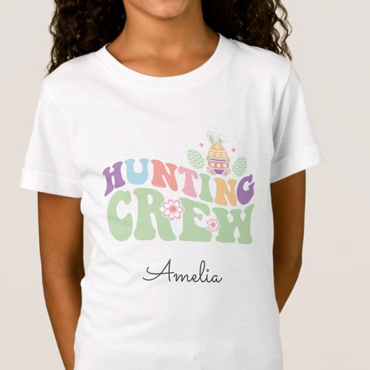 Schattigee pasteljacht Crew Easter Egg Hunt T-shirt