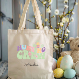 Schattigee pasteljacht Crew Easter Egg Hunt Tote Bag