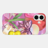 Schattigee pastelkleuren bubbelige Stickers Case-Mate iPhone Case (Achterkant (horizontaal))