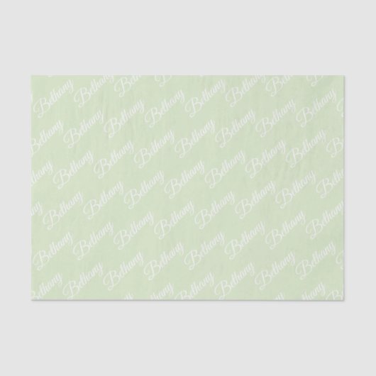 Schattigee pastelkleuren tissuepapier (Voorkant)
