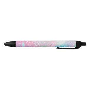 Schattigee pastelkleuren zwarte inkt pen