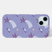 Schattigee pastelruimte Case-Mate iPhone case (Achterkant (horizontaal))