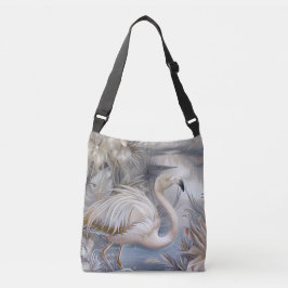 Schattigee pastelsafari wilde grillige dieren flam crossbody tas