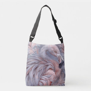 Schattigee pastelsafari wilde grillige dieren flam crossbody tas