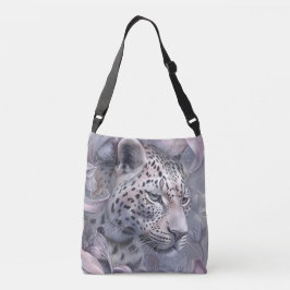 Schattigee pastelsafari wilde grillige dieren Voge Crossbody Tas