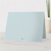 Schattigee Patchwork Koe Over Moon Met Stars Bedankkaart (Achterkant)