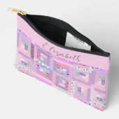 Schattigee Patchwork Quilting Thema Custom Project Etui (Open)