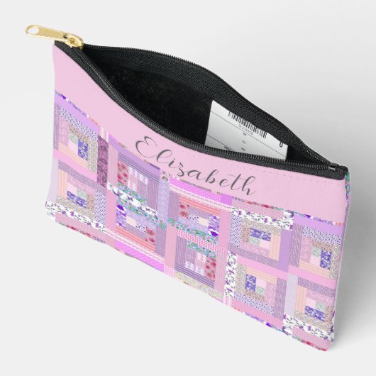Schattigee Patchwork Quilting Thema Custom Project Etui (Open)