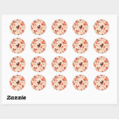 Schattigee Patroon Puppy Stickers (Vel)