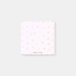 Schattigee PAW Hondenkat kleurrijke gradiënt Geper Post-it® Notes