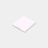 Schattigee PAW Hondenkat kleurrijke gradiënt Geper Post-it® Notes (Schuin)