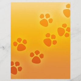 Schattigee Paw Print Dierlijke Tracks