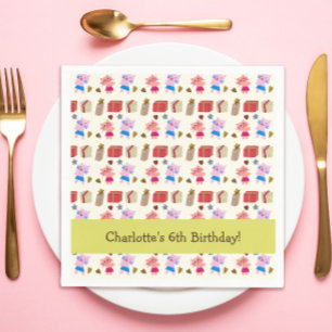 Schattigee Paws, Ambachten, en Cadeaus   Geel Servet