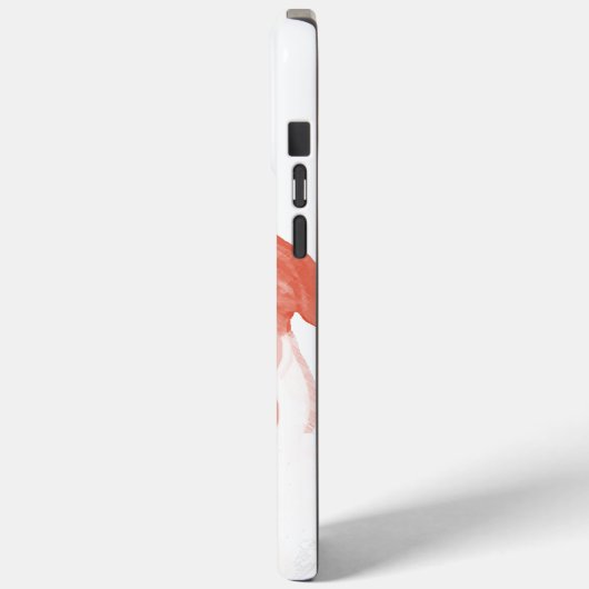 Schattigee Peachy Grumpy Puggy Case-Mate iPhone Case (Achterkant / Links)