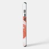 Schattigee Peachy Grumpy Puggy iPhone Hoesje (Linkerkant)