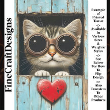 Schattigee Peeking Steampunk Tabby Kitten AP6 Deco