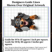 Schattigee Peeking Teckel Hond Puppy CN8 Decoupage Tissuepapier