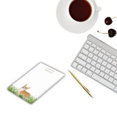 Schattigee Pembroke Corgi Dog Monogram Naam Post-it® Notes