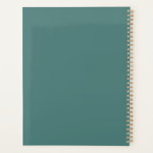 Schattigee Pen School Custom Handschrift Naam Planner (Achterkant)