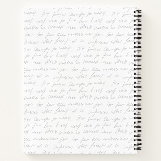 Schattigee Pencil Magic Wand Sparkle Custom Name T Notitieboek (Achterkant)