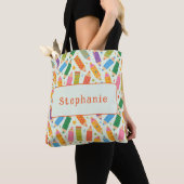 Schattigee Pencil Print Tote Bag (Dichtbij)