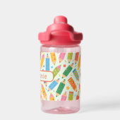 Schattigee Pencil Print Waterfles (Achterkant)