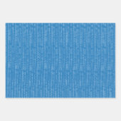 Schattigee Penguin en Stripes Patronen Wrapping Pa Inpakpapier Vel (Voorkant 2)