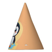 Schattigee Penguin Face safari dierentuin ijs Verj Feesthoedjes (Rechts)