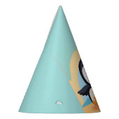 Schattigee Penguin Face safari dierentuin ijs Verj Feesthoedjes (Links)