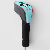 Schattigee Penguin Golf Driver Hoesje Golfheadcover (Schuin)